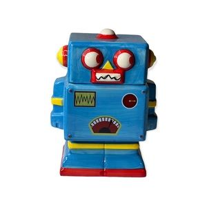 Robot Droid Cookie Jar Canister, Vintage, Retro